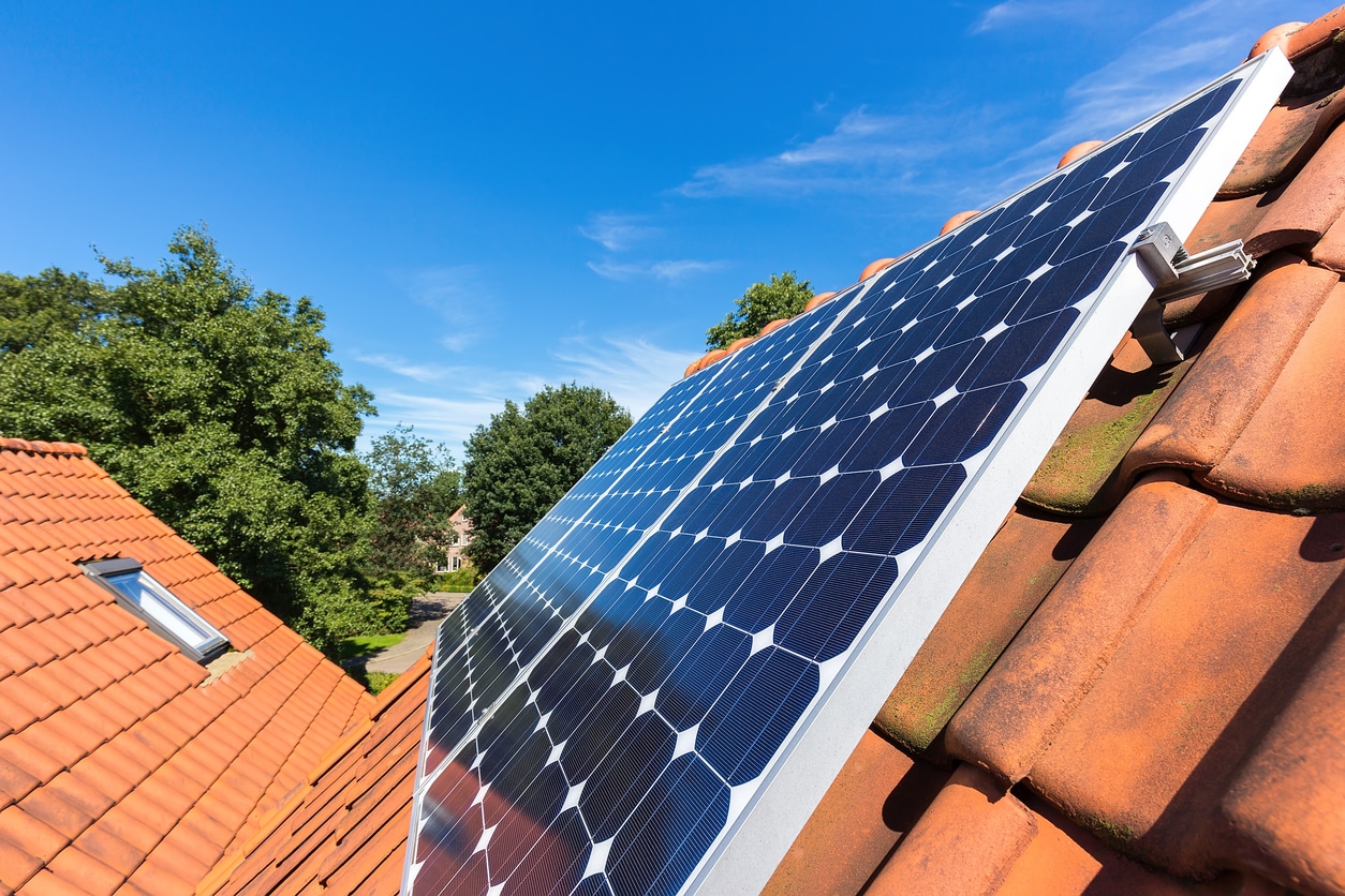 solceller på tag i danmark